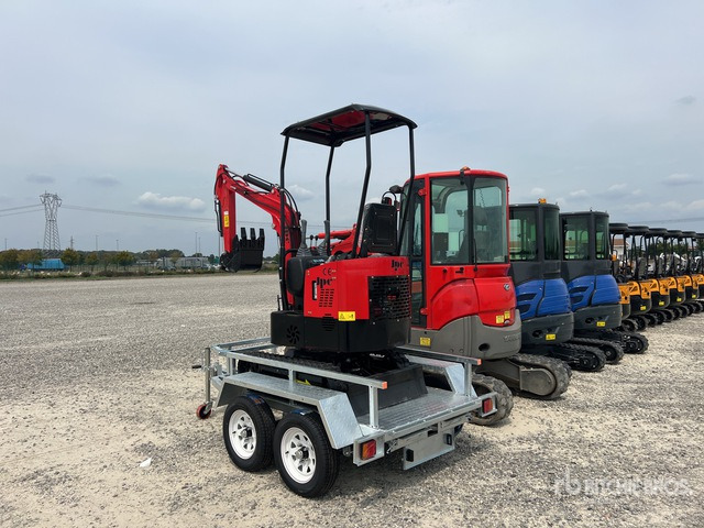 2025 JPC HT12 on 2025 ZB20105 Trailer (Unused) Mini Excavator: <6.6t - Mini ekskavatör: fotoğraf 4 2025 JPC HT12 on 2025 ZB20105 Trailer (Unused) Mini Excavator: <6.6t - Mini ekskavatör: fotoğraf 4