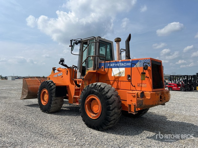 Fiat-Hitachi FR 160 Pala gommata - Tekerlekli yükleyici: fotoğraf 4 Fiat-Hitachi FR 160 Pala gommata - Tekerlekli yükleyici: fotoğraf 4