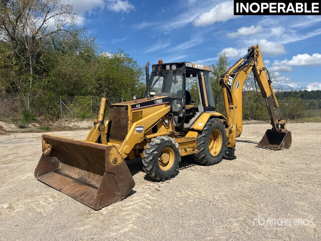 1995 Cat 428B 4x4 Chargeuse Pelleteuse 4x4 (I ... Backhoe Loader - Iş makinesi: fotoğraf 1 1995 Cat 428B 4x4 Chargeuse Pelleteuse 4x4 (I ... Backhoe Loader - Iş makinesi: fotoğraf 1