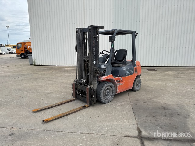 2002 Toyota 02-7FDF25 2500 kg Chariot Elevateur Forklift - Forklift: fotoğraf 1 2002 Toyota 02-7FDF25 2500 kg Chariot Elevateur Forklift - Forklift: fotoğraf 1