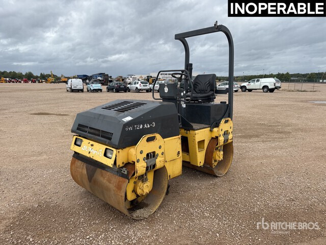 2004 Bomag BW120 AD-3 Compacteur Vibrant Tandem (Inop ... Double Drum Roller - Yol silindiri: fotoğraf 1 2004 Bomag BW120 AD-3 Compacteur Vibrant Tandem (Inop ... Double Drum Roller - Yol silindiri: fotoğraf 1