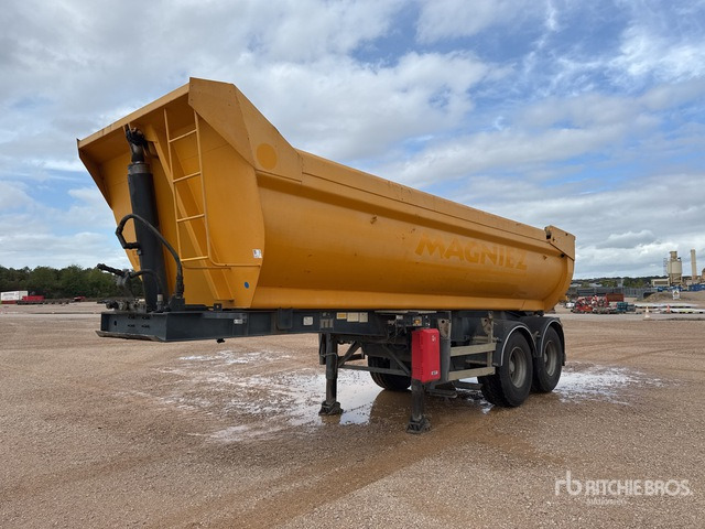 2004 Metaco T/A Remorque Benne 2 Essieux End Dump Trailer - Damperli dorse: fotoğraf 2 2004 Metaco T/A Remorque Benne 2 Essieux End Dump Trailer - Damperli dorse: fotoğraf 2
