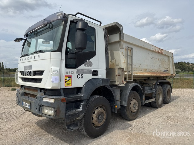 2008 Iveco Trakker 410 8x4 Camion Benne Tri/A Dump Truck - Damperli kamyon: fotoğraf 1 2008 Iveco Trakker 410 8x4 Camion Benne Tri/A Dump Truck - Damperli kamyon: fotoğraf 1