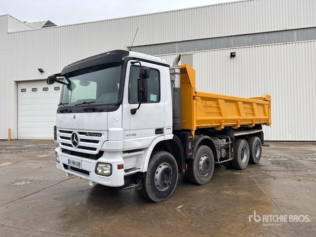 2008 Mercedes-Benz Actros 4146 8x4 Camion Benne T/A Dump Truck - Damperli kamyon: fotoğraf 1 2008 Mercedes-Benz Actros 4146 8x4 Camion Benne T/A Dump Truck - Damperli kamyon: fotoğraf 1