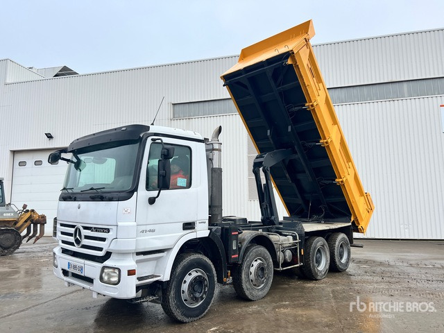 2008 Mercedes-Benz Actros 4146 8x4 Camion Benne T/A Dump Truck - Damperli kamyon: fotoğraf 2 2008 Mercedes-Benz Actros 4146 8x4 Camion Benne T/A Dump Truck - Damperli kamyon: fotoğraf 2