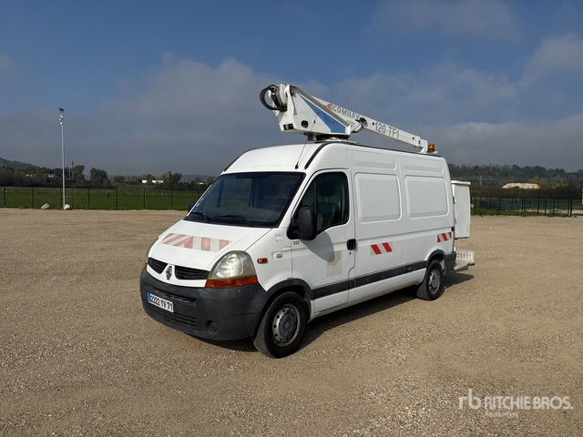 2008 Renault Master dCi 120 2008 Comilev EN120TF1 on 4x2 Ca ... Bucket Truck - Araç üzerine platform: fotoğraf 2 2008 Renault Master dCi 120 2008 Comilev EN120TF1 on 4x2 Ca ... Bucket Truck - Araç üzerine platform: fotoğraf 2