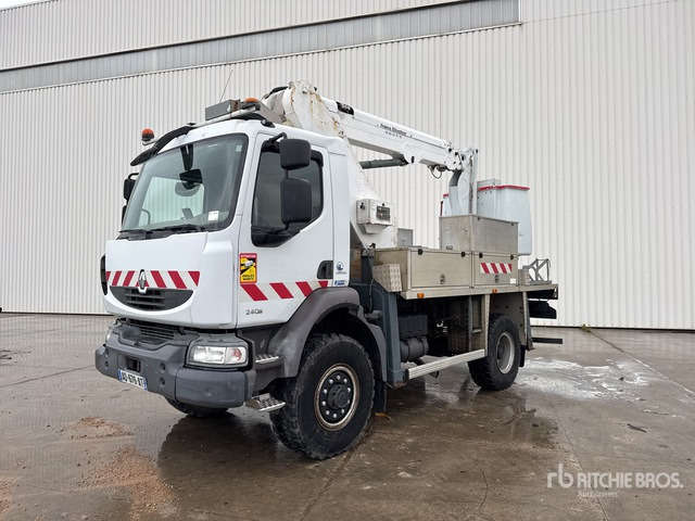 2009 Renault Midlum 240 DXi France lvateur EL172TPM AM02 15 ... Bucket Truck - Araç üzerine platform: fotoğraf 1 2009 Renault Midlum 240 DXi France lvateur EL172TPM AM02 15 ... Bucket Truck - Araç üzerine platform: fotoğraf 1