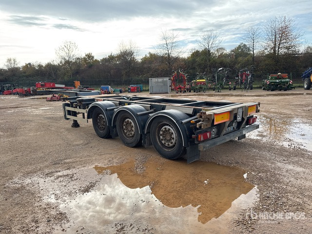 2010 Fruehauf T38NOTM2TEA Tri/A Semi-Remorque Porte-Conte ... Container Trailer - Konteynır taşıyıcı/ Yedek karoser römork: fotoğraf 2 2010 Fruehauf T38NOTM2TEA Tri/A Semi-Remorque Porte-Conte ... Container Trailer - Konteynır taşıyıcı/ Yedek karoser römork: fotoğraf 2