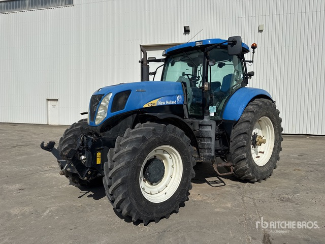 2010 New Holland T7050 AutoCommand 4x4 Tracteur Agricole 4WD Tractor - Traktör: fotoğraf 1 2010 New Holland T7050 AutoCommand 4x4 Tracteur Agricole 4WD Tractor - Traktör: fotoğraf 1