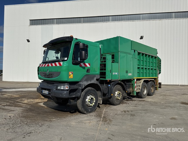 2011 Renault Kerax 8x4 Camion Aspiratrice Vacuum Excavator Truck - Vidanjör: fotoğraf 2 2011 Renault Kerax 8x4 Camion Aspiratrice Vacuum Excavator Truck - Vidanjör: fotoğraf 2