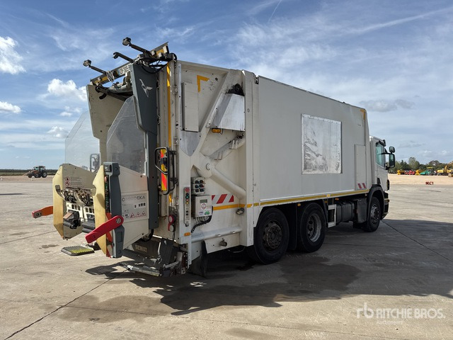 2012 Scania P 280 6x2 Camion Benne A Ordures Mena ... Waste Collection Truck - Çöp kamyonu: fotoğraf 3 2012 Scania P 280 6x2 Camion Benne A Ordures Mena ... Waste Collection Truck - Çöp kamyonu: fotoğraf 3