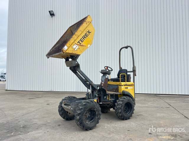 2012 Terex HD1200 1.2 t 4x4 Hi-Tip Motobasculeur Dumper - Mini damperli kamyon: fotoğraf 3 2012 Terex HD1200 1.2 t 4x4 Hi-Tip Motobasculeur Dumper - Mini damperli kamyon: fotoğraf 3