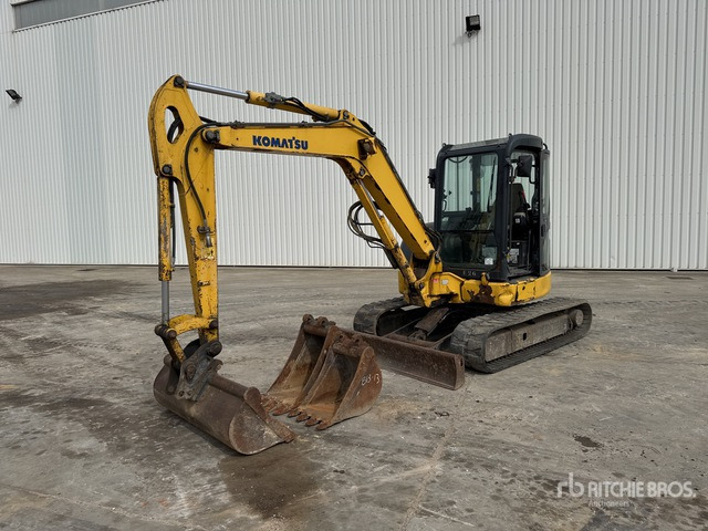2014 Komatsu PC55MR-3 Mini-Pelle Mini Excavator: <6.6t - Mini ekskavatör: fotoğraf 1 2014 Komatsu PC55MR-3 Mini-Pelle Mini Excavator: <6.6t - Mini ekskavatör: fotoğraf 1