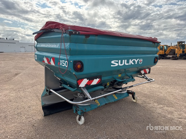 2014 Sulky X50WPB 44 m 3-Point 4000 L Epandeur A ... Fertilizer Spreader - Gübre serpme makinesi: fotoğraf 4 2014 Sulky X50WPB 44 m 3-Point 4000 L Epandeur A ... Fertilizer Spreader - Gübre serpme makinesi: fotoğraf 4