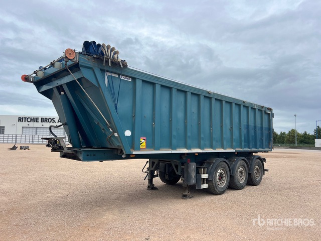 2015 Robuste Kaiser BDAB3XX Tri/A Semi-Remorque Benne 3 Essieux End Dump Trailer - Damperli dorse: fotoğraf 2 2015 Robuste Kaiser BDAB3XX Tri/A Semi-Remorque Benne 3 Essieux End Dump Trailer - Damperli dorse: fotoğraf 2
