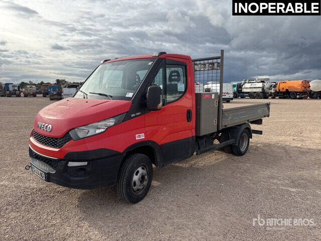 2016 Iveco 35-130 4x2 Camion Benne (Inoperable) Dump Truck: Light Duty - Damperli kamyonet: fotoğraf 2 2016 Iveco 35-130 4x2 Camion Benne (Inoperable) Dump Truck: Light Duty - Damperli kamyonet: fotoğraf 2