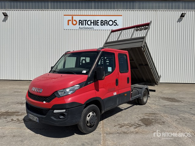 2016 Iveco 35-130 Camion Benne (Inoperable) Dump Truck: Light Duty - Damperli kamyonet, Çift kabin kamyonet: fotoğraf 3 2016 Iveco 35-130 Camion Benne (Inoperable) Dump Truck: Light Duty - Damperli kamyonet, Çift kabin kamyonet: fotoğraf 3