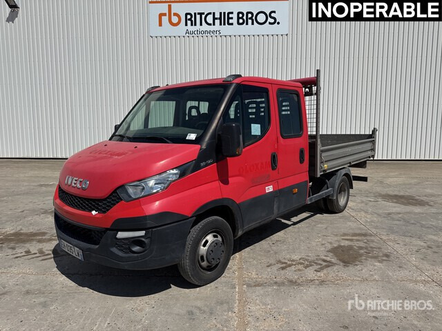 2016 Iveco 35-130 Camion Benne (Inoperable) Dump Truck: Light Duty - Damperli kamyonet, Çift kabin kamyonet: fotoğraf 1 2016 Iveco 35-130 Camion Benne (Inoperable) Dump Truck: Light Duty - Damperli kamyonet, Çift kabin kamyonet: fotoğraf 1