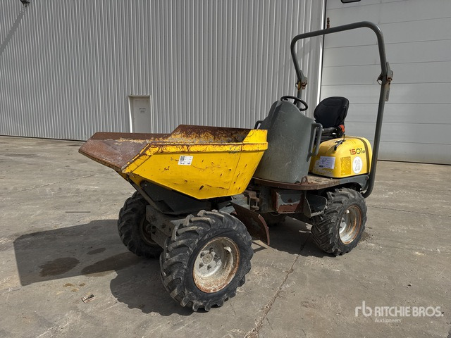 2016 Wacker Neuson 1501 1.5 t 4x4 Swivel Motobasculeur ... Dumper - Mini damperli kamyon: fotoğraf 1 2016 Wacker Neuson 1501 1.5 t 4x4 Swivel Motobasculeur ... Dumper - Mini damperli kamyon: fotoğraf 1