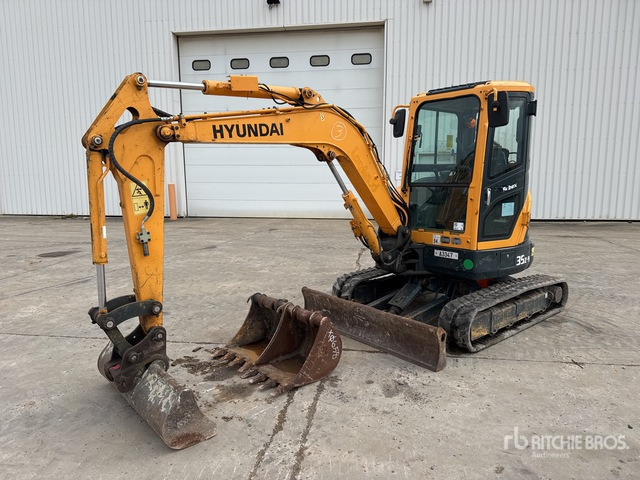 2018 Hyundai Robex35Z-9 Mini-Pelle Mini Excavator: <6.6t - Mini ekskavatör: fotoğraf 1 2018 Hyundai Robex35Z-9 Mini-Pelle Mini Excavator: <6.6t - Mini ekskavatör: fotoğraf 1
