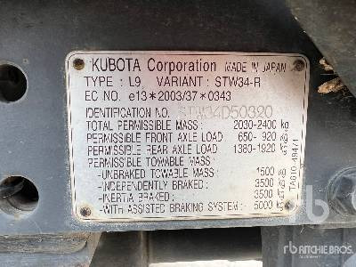 KUBOTA Tracteur Utilitaire - Küçük traktör: fotoğraf 5 KUBOTA Tracteur Utilitaire - Küçük traktör: fotoğraf 5