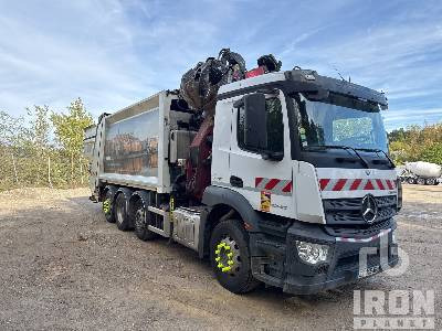 MERCEDES BENZ ANTOS 3240 8x2 Twin-Steer Rear Loader Cami ... - Çöp kamyonu: fotoğraf 4 MERCEDES BENZ ANTOS 3240 8x2 Twin-Steer Rear Loader Cami ... - Çöp kamyonu: fotoğraf 4
