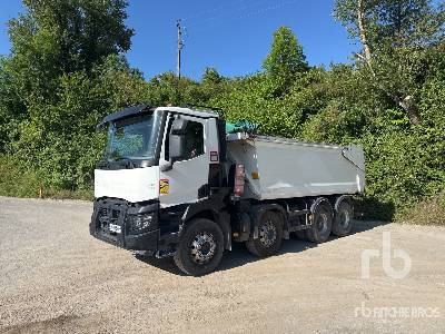 RENAULT C430 8x4 Twin-Steer Camion Benne - Damperli kamyon: fotoğraf 1 RENAULT C430 8x4 Twin-Steer Camion Benne - Damperli kamyon: fotoğraf 1