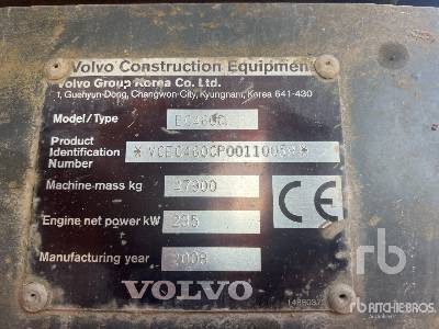 VOLVO EC460 CL Pelle Sur Chenilles - Paletli ekskavatör: fotoğraf 5 VOLVO EC460 CL Pelle Sur Chenilles - Paletli ekskavatör: fotoğraf 5