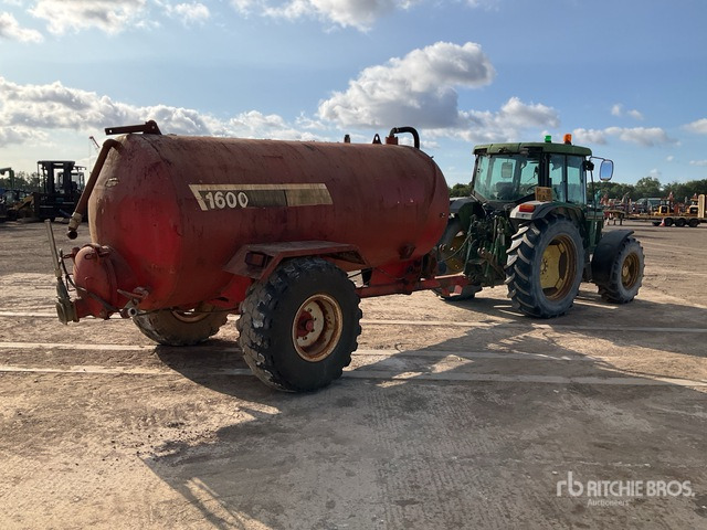1997 John Deere 6400 Tractor & Water Tank Trailer. 4WD Tractor - Traktör: fotoğraf 4 1997 John Deere 6400 Tractor & Water Tank Trailer. 4WD Tractor - Traktör: fotoğraf 4