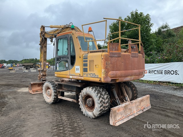 1998 Komatsu PW130ES Wheel Excavator - Tekerlekli ekskavatör: fotoğraf 3 1998 Komatsu PW130ES Wheel Excavator - Tekerlekli ekskavatör: fotoğraf 3