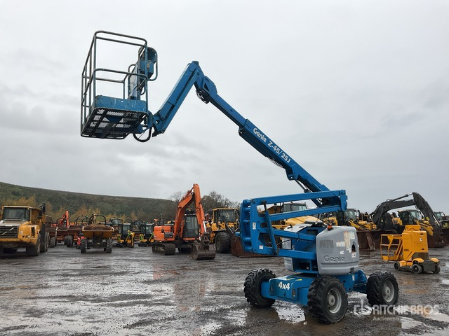 2000 Genie Z4525J 4WD Diesel Articulating Boom Lift - Eklemli platform: fotoğraf 1 2000 Genie Z4525J 4WD Diesel Articulating Boom Lift - Eklemli platform: fotoğraf 1