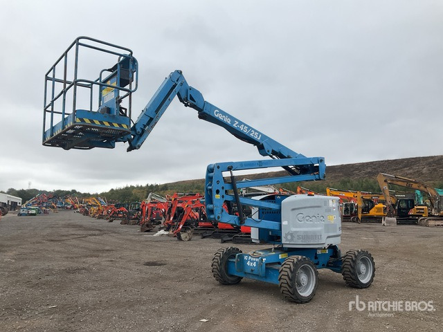 2014 Genie Z45/25J 4WD Diesel Articulating Boom Lift - Eklemli platform: fotoğraf 2 2014 Genie Z45/25J 4WD Diesel Articulating Boom Lift - Eklemli platform: fotoğraf 2
