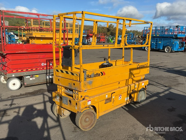 2014 Haulotte COMPACT8 Electric Scissor Lift - Makasli platform: fotoğraf 1 2014 Haulotte COMPACT8 Electric Scissor Lift - Makasli platform: fotoğraf 1