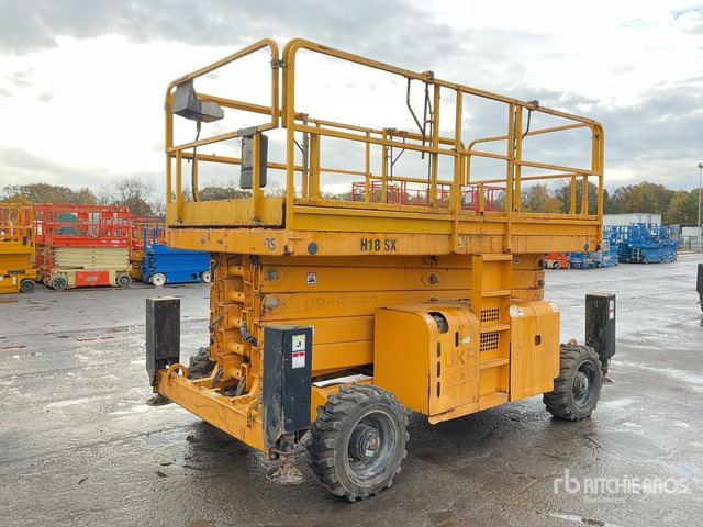 2014 Haulotte H18SDX 4x4 Diesel Scissor Lift - Makasli platform: fotoğraf 3 2014 Haulotte H18SDX 4x4 Diesel Scissor Lift - Makasli platform: fotoğraf 3