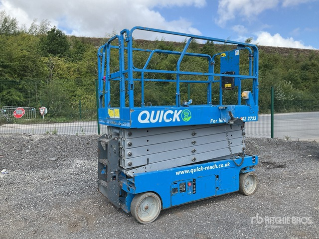 2015 Genie GS3246 Electric Scissor Lift - Makasli platform: fotoğraf 1 2015 Genie GS3246 Electric Scissor Lift - Makasli platform: fotoğraf 1