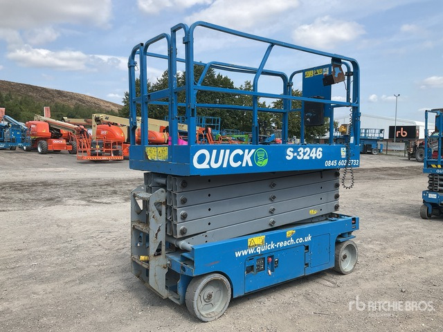 2016 Genie GS3246 Electric Scissor Lift - Makasli platform: fotoğraf 4 2016 Genie GS3246 Electric Scissor Lift - Makasli platform: fotoğraf 4