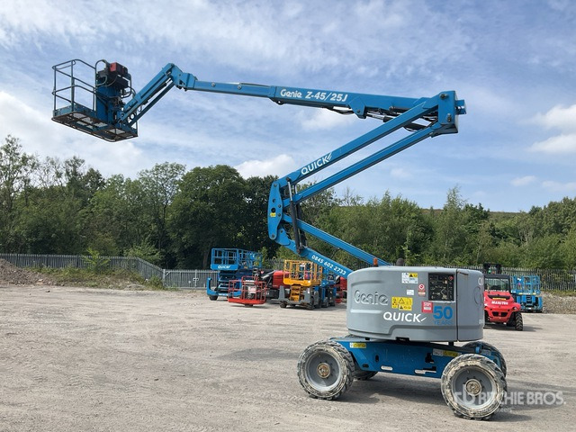 2016 Genie Z45/25J 4WD Diesel Articulating Boom Lift - Eklemli platform: fotoğraf 1 2016 Genie Z45/25J 4WD Diesel Articulating Boom Lift - Eklemli platform: fotoğraf 1