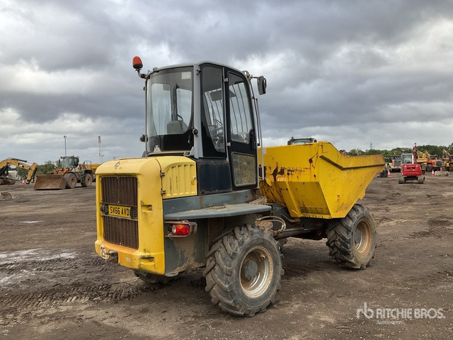 2016 Wacker Neuson DW60 6 ton 4x4 Dumper - Mini damperli kamyon: fotoğraf 4 2016 Wacker Neuson DW60 6 ton 4x4 Dumper - Mini damperli kamyon: fotoğraf 4