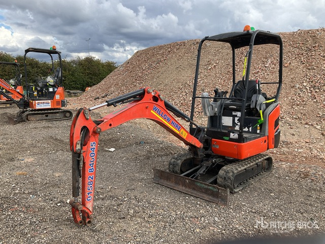 2017 Kubota KX016-4HG Mini Excavator: <6.6t - Mini ekskavatör: fotoğraf 1 2017 Kubota KX016-4HG Mini Excavator: <6.6t - Mini ekskavatör: fotoğraf 1