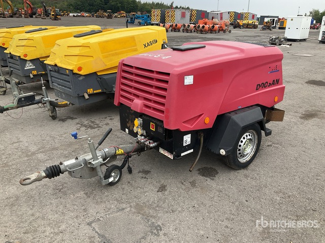 2018 Doosan 7/31E Mobile Air Compressor - Hava kompresörü: fotoğraf 1 2018 Doosan 7/31E Mobile Air Compressor - Hava kompresörü: fotoğraf 1