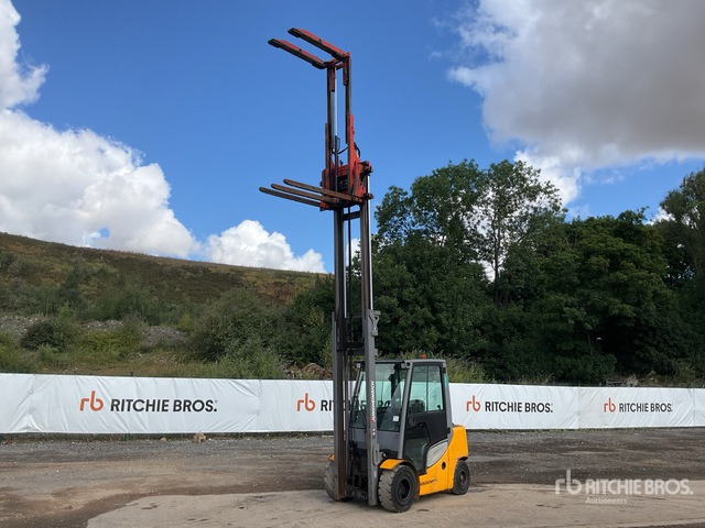2019 Jungheinrich DFG 430S 3000 kg Full cab with Keg clamp ... Forklift - Forklift: fotoğraf 2 2019 Jungheinrich DFG 430S 3000 kg Full cab with Keg clamp ... Forklift - Forklift: fotoğraf 2