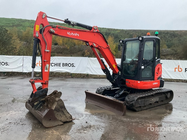 2019 Kubota U55-4 - Mini ekskavatör: fotoğraf 1 2019 Kubota U55-4 - Mini ekskavatör: fotoğraf 1