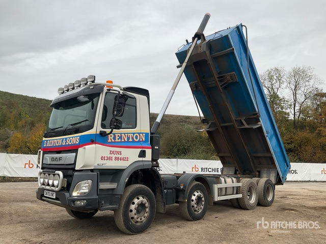 2020 DAF CF 450 8x4 Tipper Truck :Misc. Truck - Damperli kamyon: fotoğraf 3 2020 DAF CF 450 8x4 Tipper Truck :Misc. Truck - Damperli kamyon: fotoğraf 3