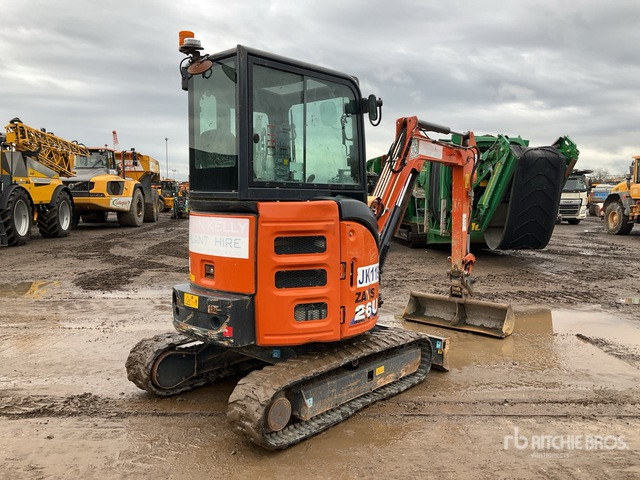 2020 Hitachi ZX26U-6 CR Mini Excavator: <6.6t - Mini ekskavatör: fotoğraf 4 2020 Hitachi ZX26U-6 CR Mini Excavator: <6.6t - Mini ekskavatör: fotoğraf 4