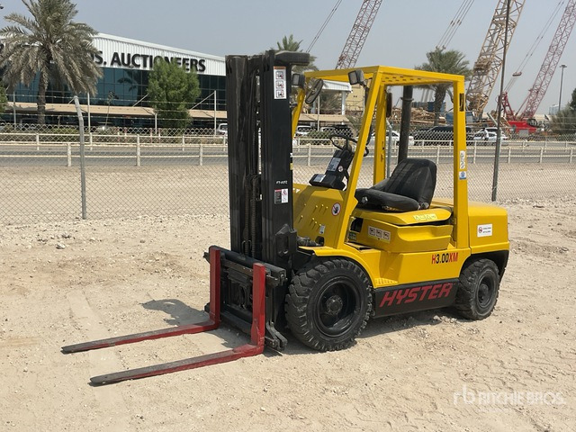 2002 Hyster H3.00XM 3 ton Forklift - Dizel forklift: fotoğraf 1 2002 Hyster H3.00XM 3 ton Forklift - Dizel forklift: fotoğraf 1
