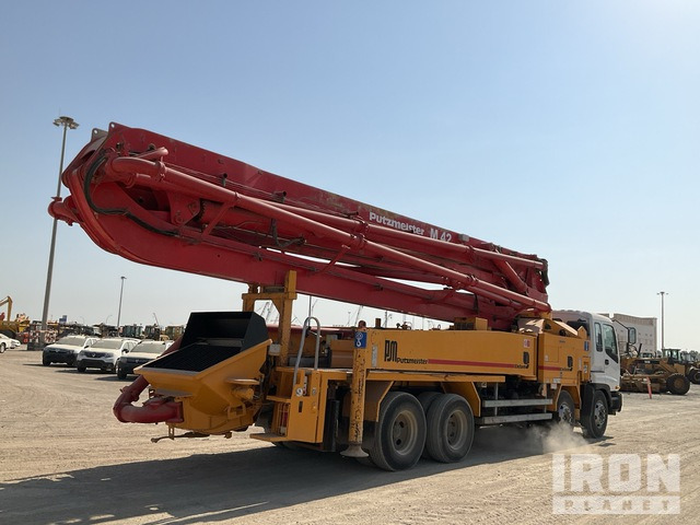 2002 Isuzu CXH50T 2003 Putzmeister M42 on 8x4 Twi ... Concrete Pump Truck - Sap parçalama makinesi: fotoğraf 3 2002 Isuzu CXH50T 2003 Putzmeister M42 on 8x4 Twi ... Concrete Pump Truck - Sap parçalama makinesi: fotoğraf 3
