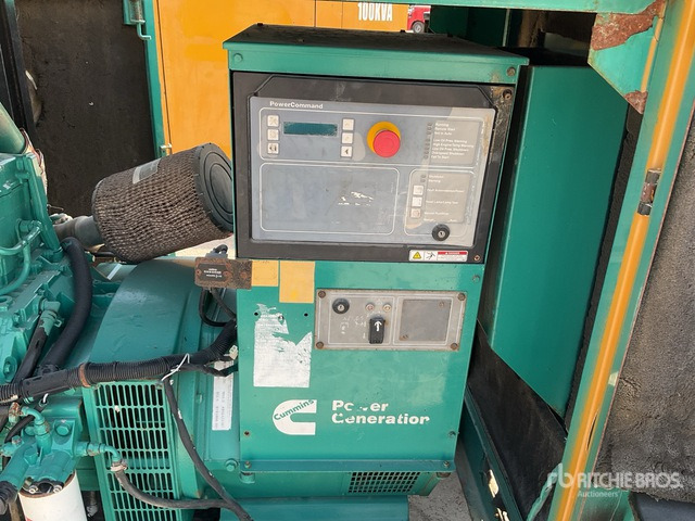2005 Cummins 100 kVA Skid-Mounted Generator Set - Elektrikli jeneratör: fotoğraf 5 2005 Cummins 100 kVA Skid-Mounted Generator Set - Elektrikli jeneratör: fotoğraf 5