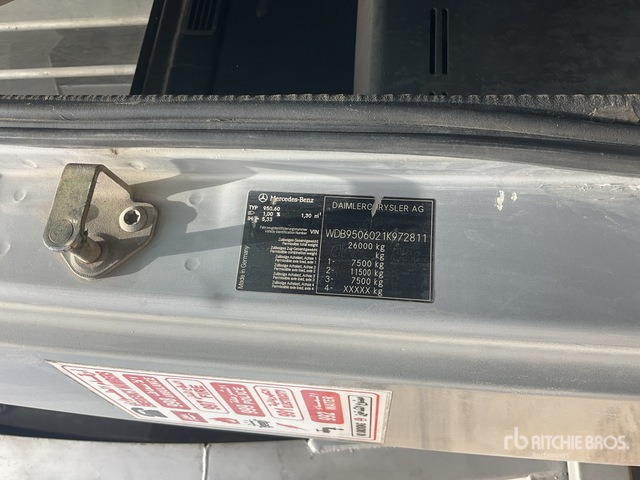 2005 Mercedes-Benz 2528 6x2 Rear Loader Waste Collection Truck - Çöp kamyonu: fotoğraf 1 2005 Mercedes-Benz 2528 6x2 Rear Loader Waste Collection Truck - Çöp kamyonu: fotoğraf 1