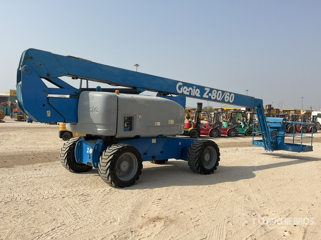 2007 Genie Z80/60 4WD Diesel Articulating Boom Lift - Eklemli platform: fotoğraf 4 2007 Genie Z80/60 4WD Diesel Articulating Boom Lift - Eklemli platform: fotoğraf 4