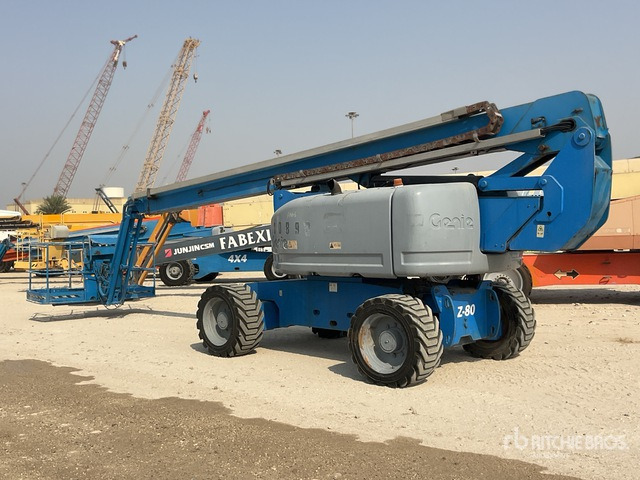 2007 Genie Z80/60 4WD Diesel Articulating Boom Lift - Eklemli platform: fotoğraf 3 2007 Genie Z80/60 4WD Diesel Articulating Boom Lift - Eklemli platform: fotoğraf 3